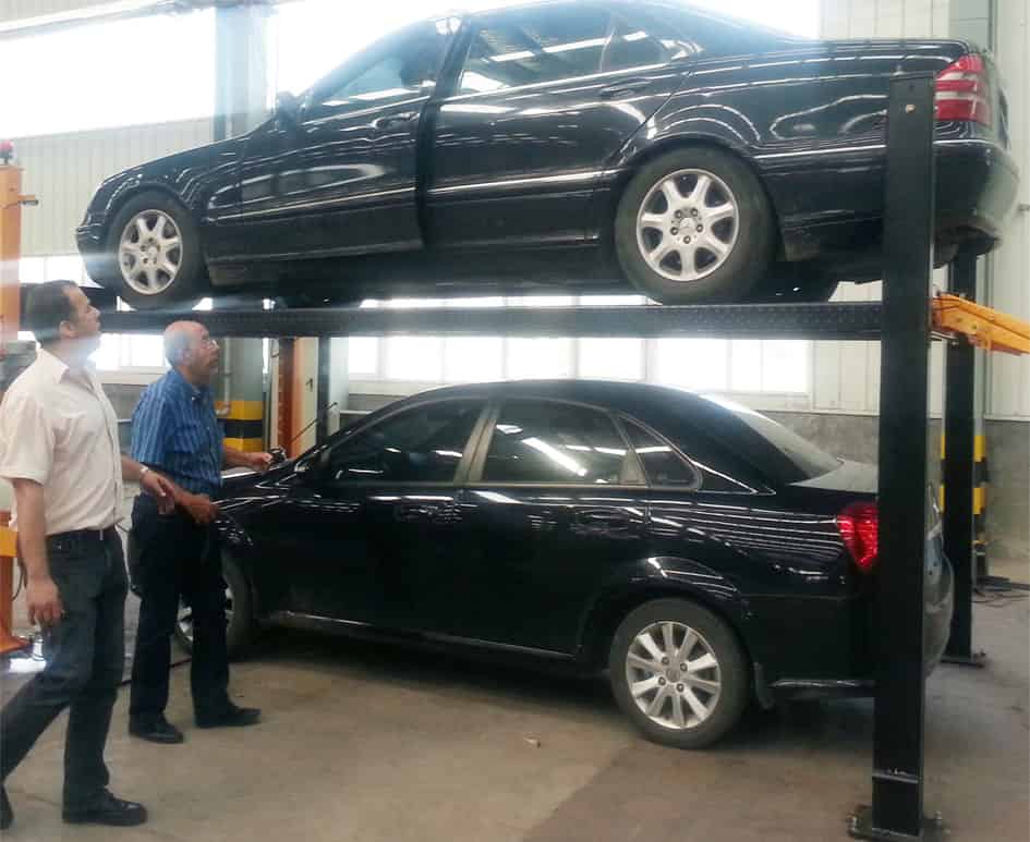 四柱式簡易升降停車設備租賃